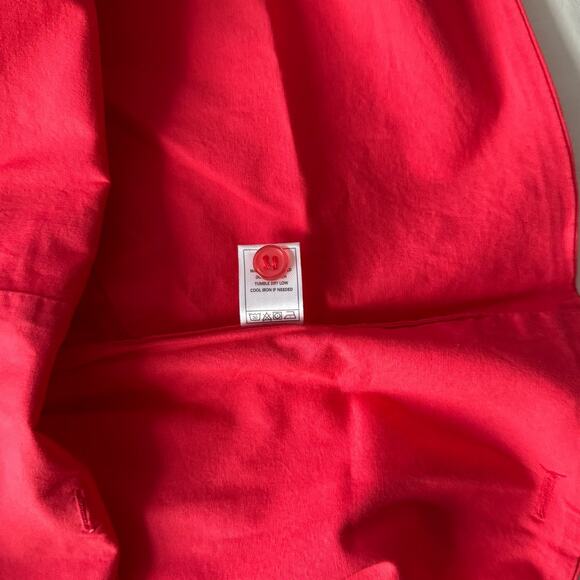 MONROW Poplin Tank in Fire Coral Size L - Picture 7 of 10